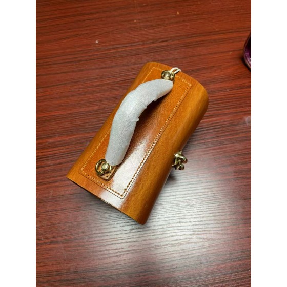 Handmade thickened vegetable-tanned leather
